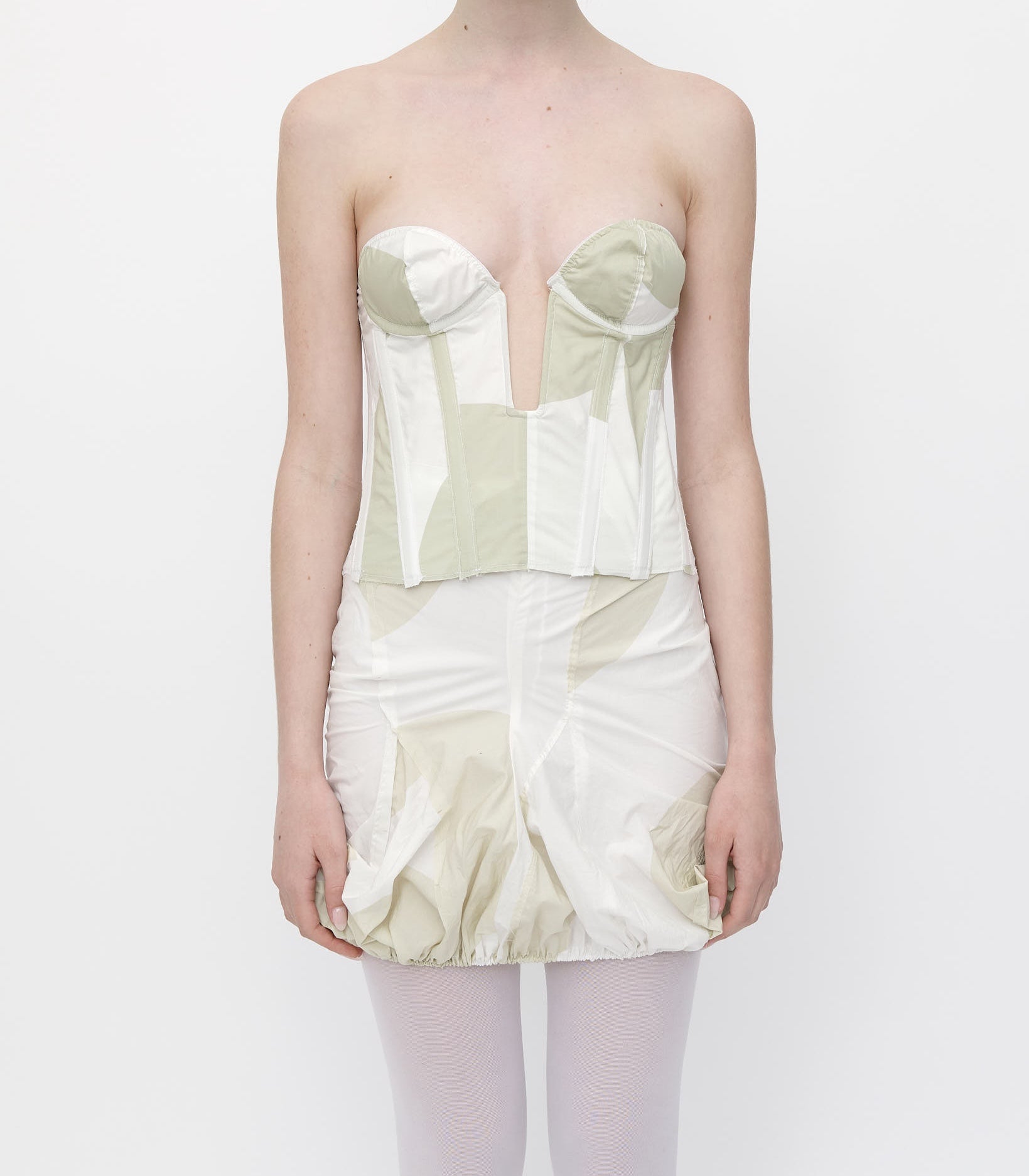Cream Polka Corset