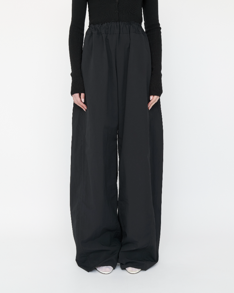 Black Warm Up Trousers