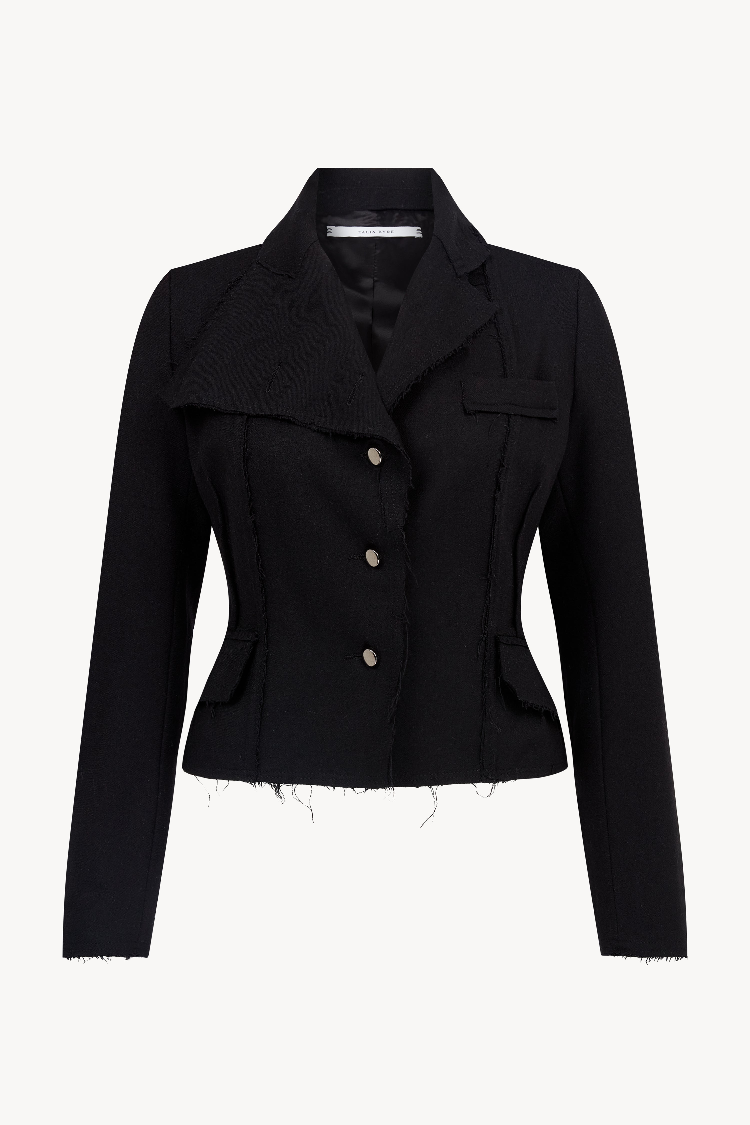 BLACK MOTOR JACKET