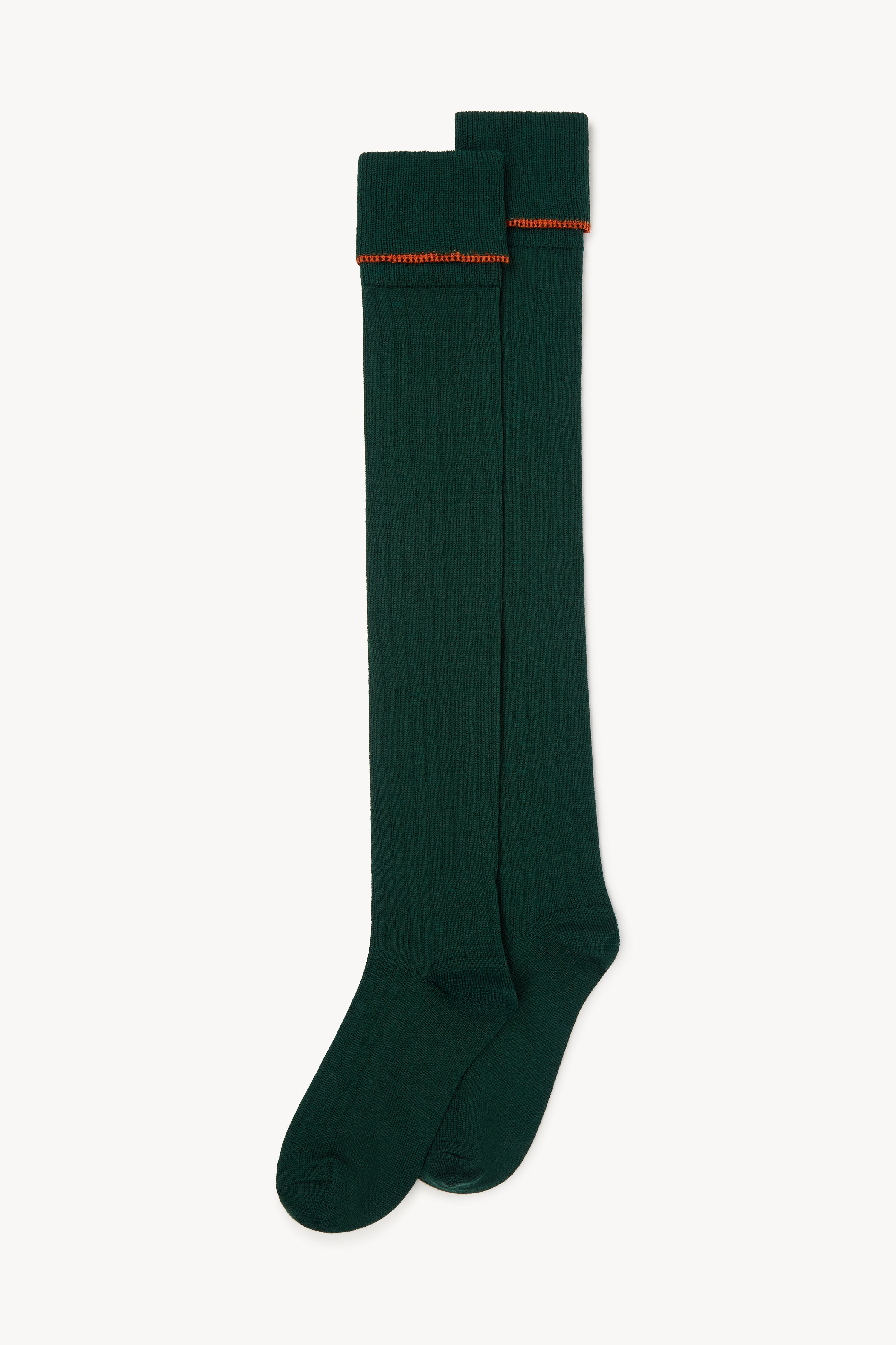 GREEN OVER-THE-KNEE SOCKS