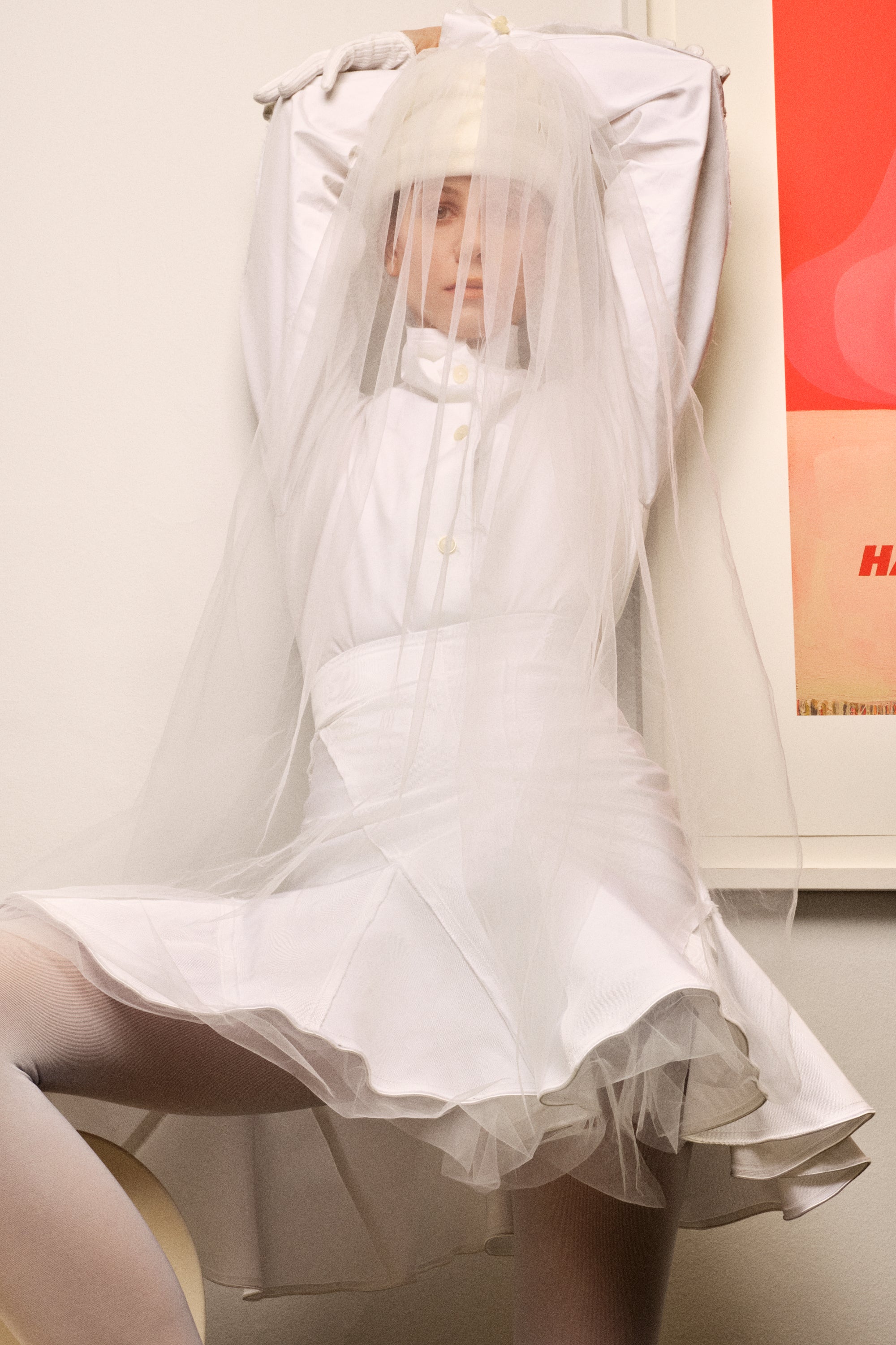 Bridal - Flame Mini Skirt