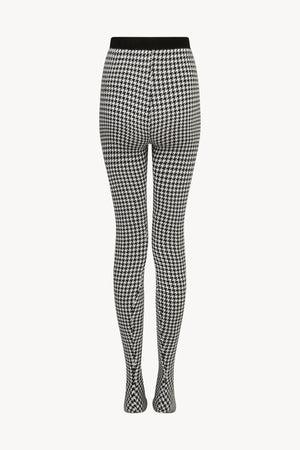 AW24 Black Houndstooth Tights