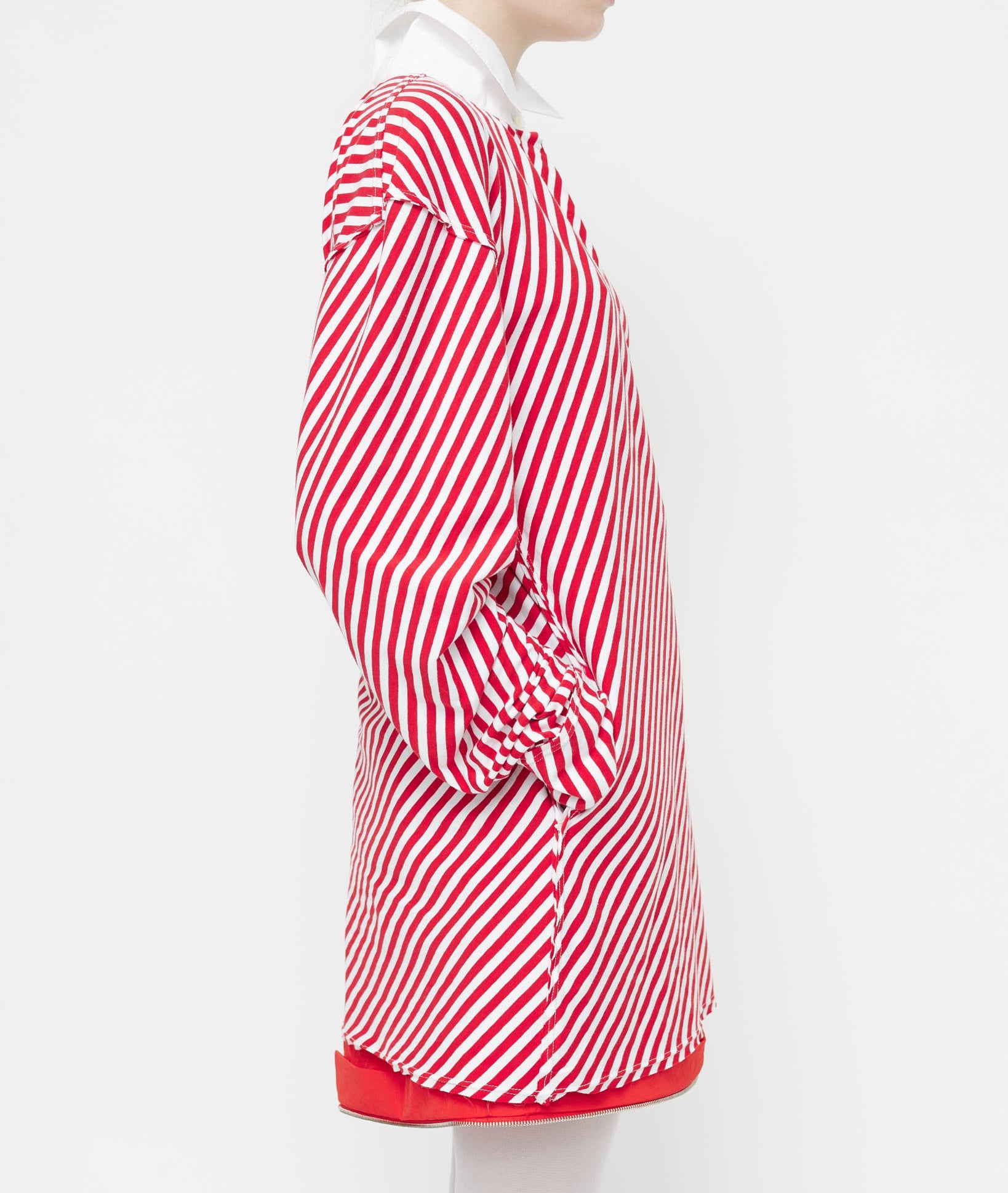 Red Stripe Rugby Shirt