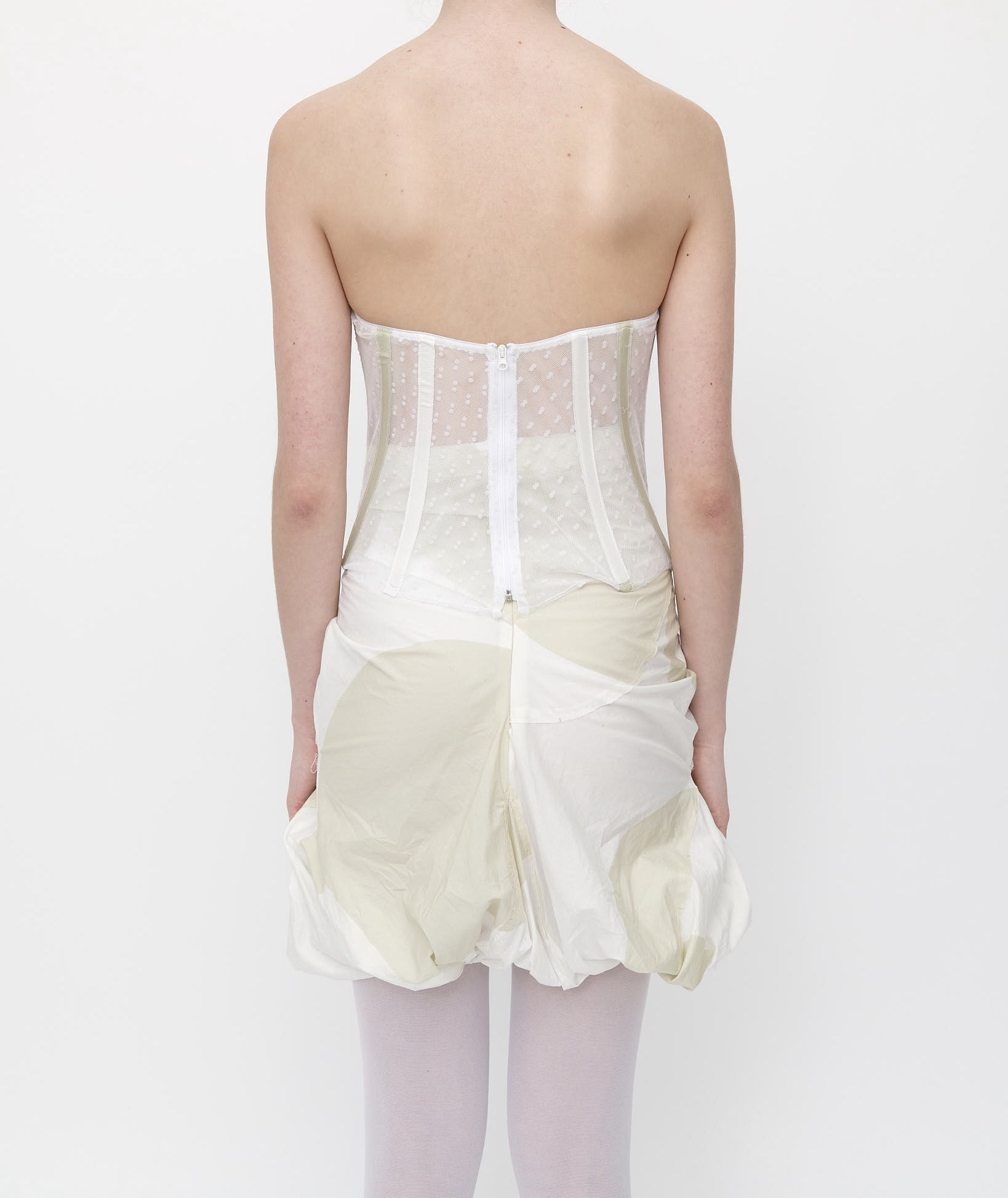 Cream Polka Corset