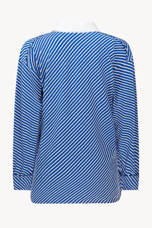 Blue Stripe Rugby Shirt