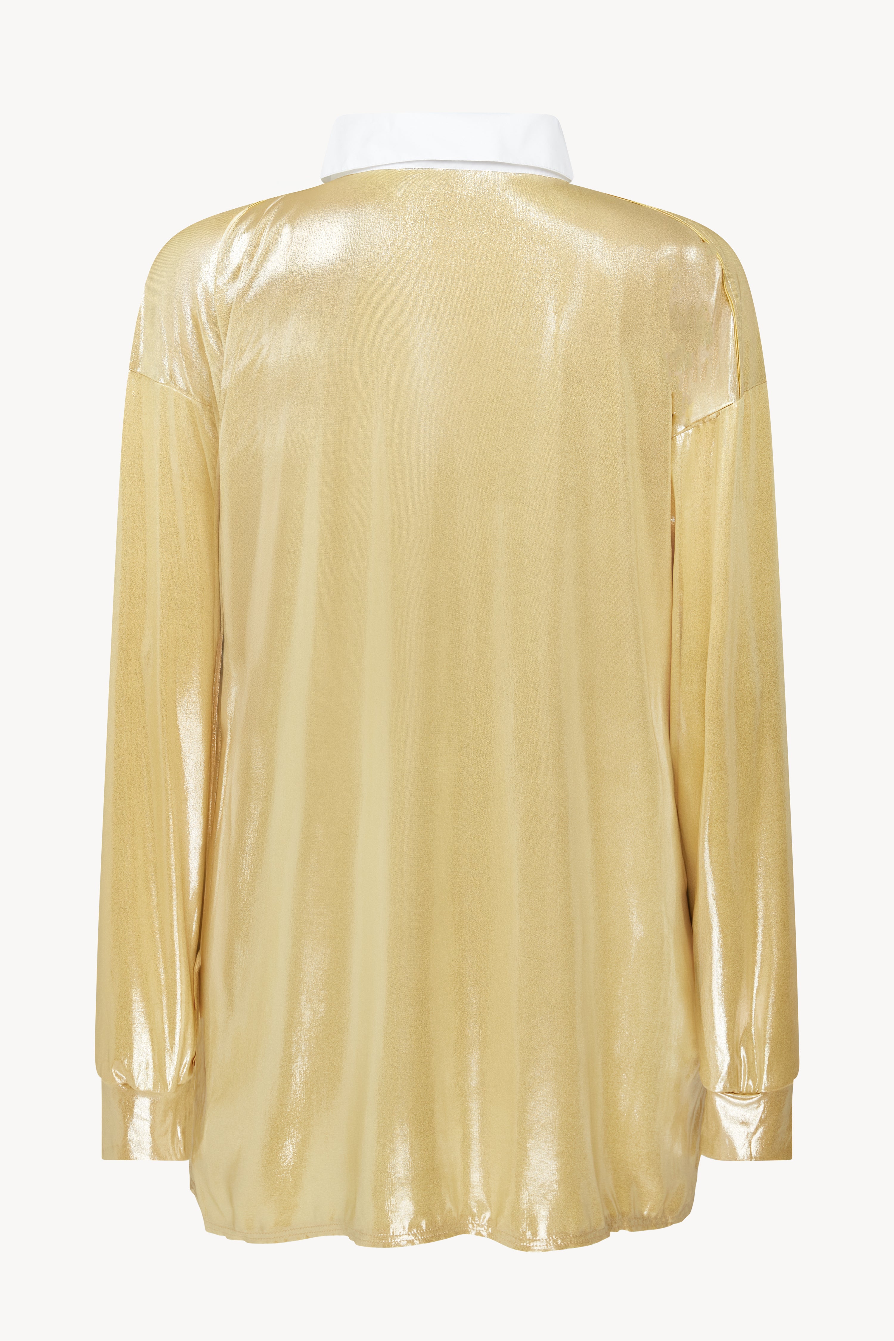 Gold Shiny Rugby Shirt
