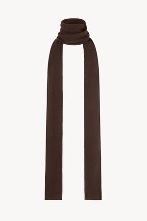 Brown Classic Knit Scarf