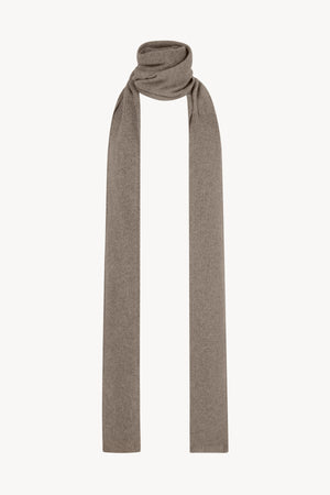 Grey Classic Knit Scarf