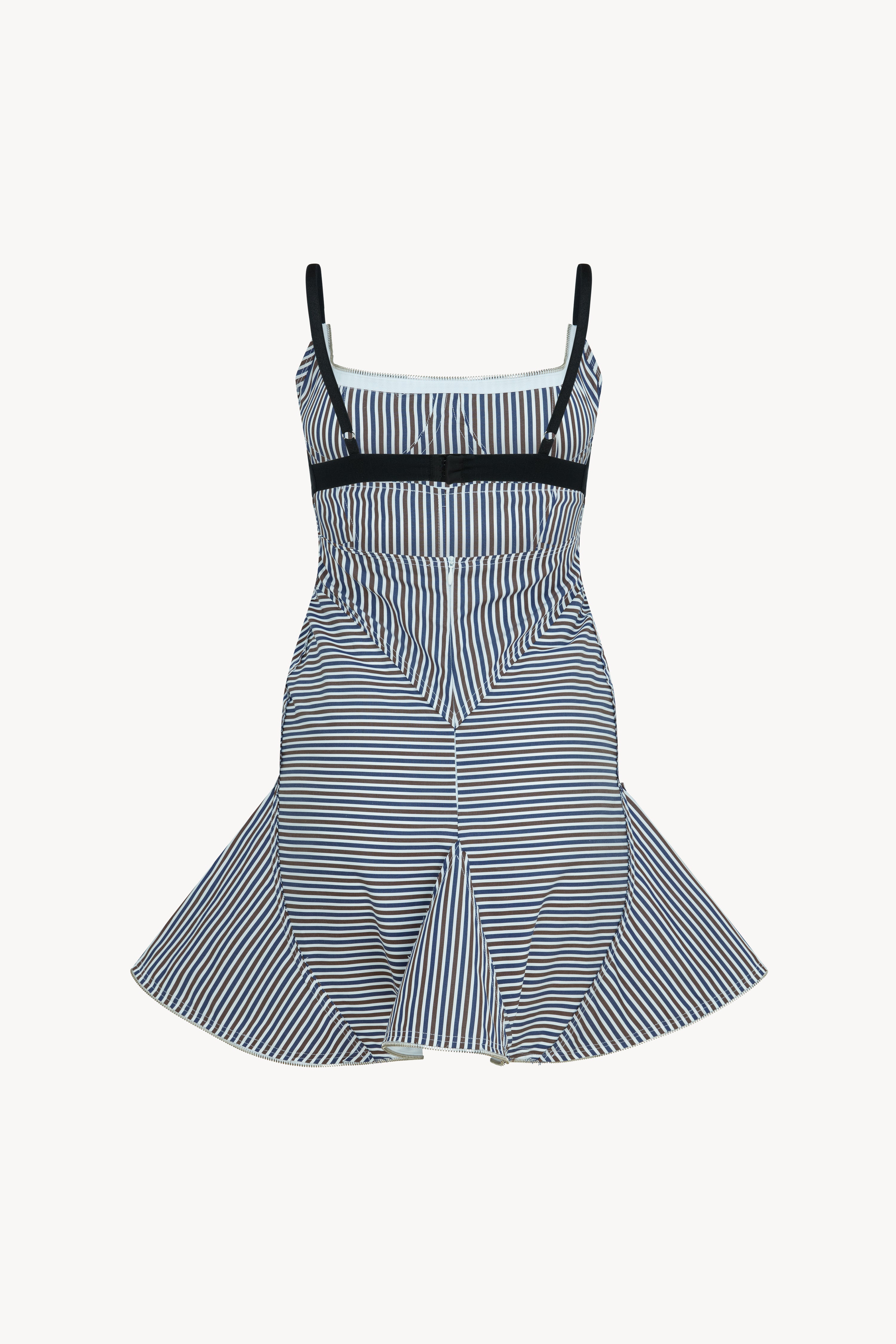 Navy/Brown Stripe Bambino Dress