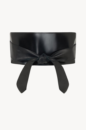 BLACK TIE WRAP BELT